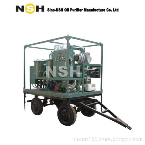 Vacuum Transformer Oil Filtration - double-stage